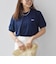 【SHIPS any別注】LACOSTE: ワンポイント ロゴ ピケ クルーネック Tシャツ 24SS◇