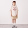 SHIPS any: プリント × 刺繍 ロゴ Tシャツ<KIDS>