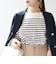 ガラス パール アジャスター ロング ネックレス