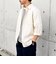 SHIPS any: 〈洗濯機可能〉コットン / リネン ７分袖 レギュラー シャツ 24SS◇