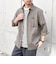 SHIPS any: 〈洗濯機可能〉コットン / リネン ７分袖 レギュラー シャツ 24SS◇