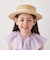 SHIPS any: ストロー ボーターハット<KIDS>◇