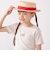 SHIPS any: ストロー ボーターハット<KIDS>◇