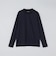 SHIPS: ALBINI モックネック ロングスリーブ Tシャツ