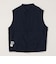 SHIPS any:〈洗濯機可能〉NOVELTEX リネン ジップ ベスト(セットアップ対応)◇