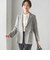 〈接触冷感/手洗い可能〉トリアセテート混 シングル 2ボタン ジャケット