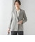 〈接触冷感/手洗い可能〉トリアセテート混 シングル 2ボタン ジャケット