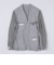TAGLIATORE: メランジ グレー ホップサック ジャケット