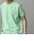 【SHIPS any別注】LACOSTE: ワンポイント ロゴ ピケ クルーネック Tシャツ 25SS◇