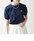 【SHIPS any別注】LACOSTE: ワンポイント ロゴ ピケ クルーネック Tシャツ 25SS◇
