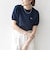 【SHIPS any別注】LACOSTE: ワンポイント ロゴ ピケ クルーネック Tシャツ 25SS◇