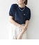 【SHIPS any別注】LACOSTE: ワンポイント ロゴ ピケ クルーネック Tシャツ 25SS◇