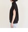 quaranciel:〈洗濯機可能〉ライト ポンチ ハーフジップ フレンチスリーブ TEE