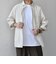 SHIPS any:〈洗濯機可能〉コットン/リネン ７分袖 レギュラー シャツ 25SS◇