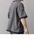 SHIPS any:〈洗濯機可能〉コードパイル リバーシブル Tシャツ◇