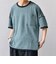 SHIPS any:〈洗濯機可能〉コードパイル リバーシブル Tシャツ◇