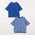 SHIPS any:〈洗濯機可能〉コードパイル リバーシブル Tシャツ◇