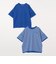 SHIPS any:〈洗濯機可能〉コードパイル リバーシブル Tシャツ◇