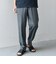 SHIPS any:〈接触冷感/遮熱等〉ハイブリッド リネン イージーパンツ (セットアップ対応)25SS◇