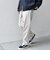 SHIPS any:〈接触冷感/遮熱等〉ハイブリッド リネン イージーパンツ (セットアップ対応)25SS◇