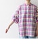 SHIPS any:〈洗濯機可能〉マドラス チェック オーバーサイズ シャツ
