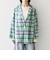 SHIPS any:〈洗濯機可能〉マドラス チェック テーラード シャツ ジャケット