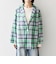 SHIPS any:〈洗濯機可能〉マドラス チェック テーラード シャツ ジャケット