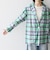 SHIPS any:〈洗濯機可能〉マドラス チェック テーラード シャツ ジャケット