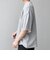 SHIPS any: ドライタッチ 吊り裏毛 ヴィンテージライク カレッジ スウェット Tシャツ◇
