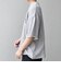 SHIPS any: ドライタッチ 吊り裏毛 ヴィンテージライク カレッジ スウェット Tシャツ◇