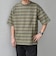【SHIPS any別注】sports wear: レトロ カラー ボーダー Tシャツ◇