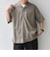 SHIPS any:〈洗濯機可能〉コットン/リネン オープンカラー プルオーバー シャツ◇