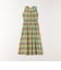 SHIPS any:〈洗濯機可能〉マドラス チェック ノースリーブ ワンピース