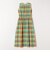 SHIPS any:〈洗濯機可能〉マドラス チェック ノースリーブ ワンピース