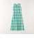 SHIPS any:〈洗濯機可能〉マドラス チェック ノースリーブ ワンピース