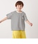 【SHIPS any別注】UNIVERSAL OVERALL: WINDY Jr. ワッペン ボーダー Tシャツ <KIDS>