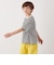 【SHIPS any別注】UNIVERSAL OVERALL: WINDY Jr. ワッペン ボーダー Tシャツ <KIDS>