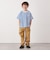 【SHIPS any別注】UNIVERSAL OVERALL: WINDY Jr. ワッペン ボーダー Tシャツ <KIDS>