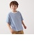 【SHIPS any別注】UNIVERSAL OVERALL: WINDY Jr. ワッペン ボーダー Tシャツ <KIDS>