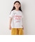 【SHIPS any別注】Collegiate Pacific:〈洗濯機可能〉Vガゼット プリント & 刺繍 Tシャツ<KIDS>
