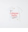 【SHIPS any別注】Collegiate Pacific:〈洗濯機可能〉Vガゼット プリント & 刺繍 Tシャツ<KIDS>