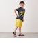 【SHIPS any別注】Collegiate Pacific:〈洗濯機可能〉Vガゼット プリント & 刺繍 Tシャツ<KIDS>
