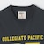 【SHIPS any別注】Collegiate Pacific:〈洗濯機可能〉Vガゼット プリント & 刺繍 Tシャツ<KIDS>