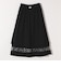 SHIPS any:〈手洗い可能〉ロープ デザイン ギャザー フレア スカート