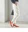〈手洗い可能〉ダブル クロス パンツ オフホワイト（セレモニー対応可）