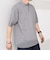 SHIPS any:〈接触冷感〉ハイゲージ リネンミックス サマー ニット ポロシャツ 25SS◇