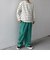 【SHIPS any別注】sports wear: レトロ カラー ボーダー Tシャツ (ロンT)◇