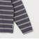 【SHIPS any別注】sports wear: レトロ カラー ボーダー Tシャツ (ロンT)◇