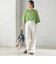 〈手洗い可能 〉ドライオックス フロント タック ストレート パンツ 25SS