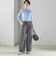 〈手洗い可能 〉ドライオックス フロント タック ストレート パンツ 25SS